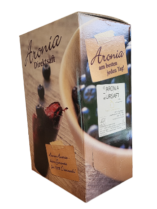 Picture of Bio-Aroniabeeren-Ursaft 3 Liter (Bag in Box)