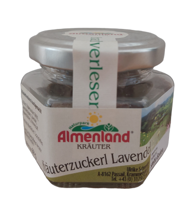Picture of Almenland Zuckerl - Kräuterzuckerl Lavendel 60g