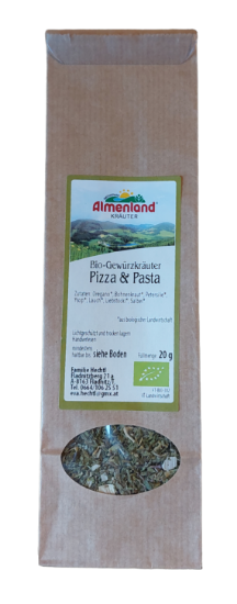 Picture of Bio-Gewürzkräuter "Pizza & Pasta" 20g