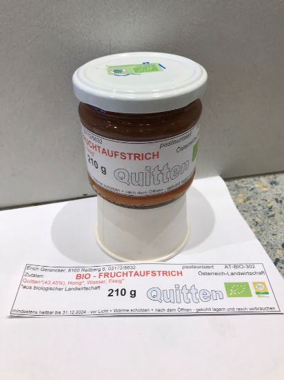 Picture of Bio-Fruchtaufstrich Quitte