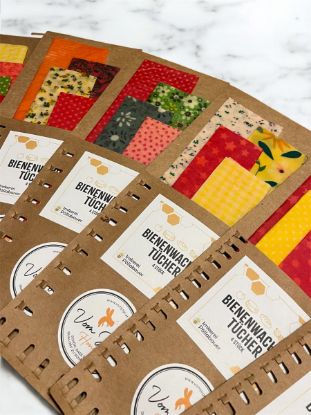 Picture of Bienenwachstücher 4 Stk. - die natürliche Alternative zur Alufolie